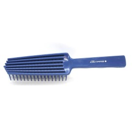 Comare Blue Vented Styling Hair Brush – 9” – Made in USA – Vintage Salon Tool