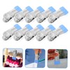 IWOWHERO 30pcs Winter Pool Cover Clips Stainless Steel Fixing Clamps