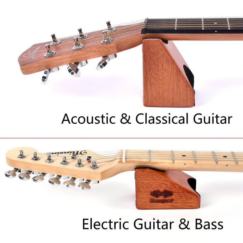 RuiJOTWAT Neck Rest Support for Electric, Acoustic and Bass Guitar