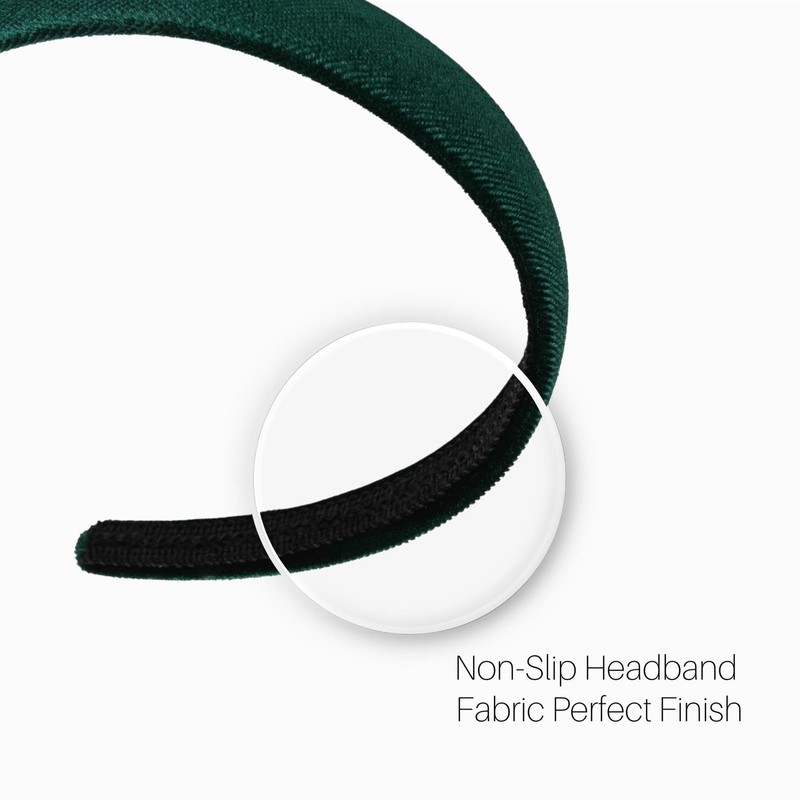 Basic Sense Girls School Velvet Hairband & Scrunchie Set -