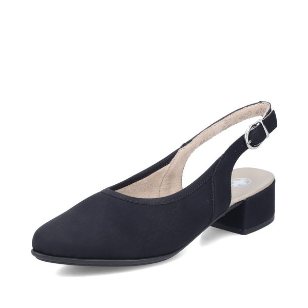 Rieker 47060 Women's Low-Top Trainers, Black 00