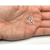 Katy Craig Dove Bird Charm with Split Ring - 925