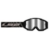 LS2 Helmets Charger Pro Motorcycle OTG Goggle (Black with Silver