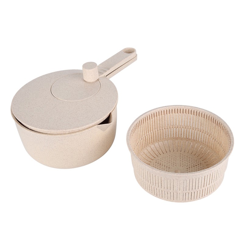 Salad Spinner Fruit Vegetable Dryer Strainer Sifter Manual Vegetables Rice