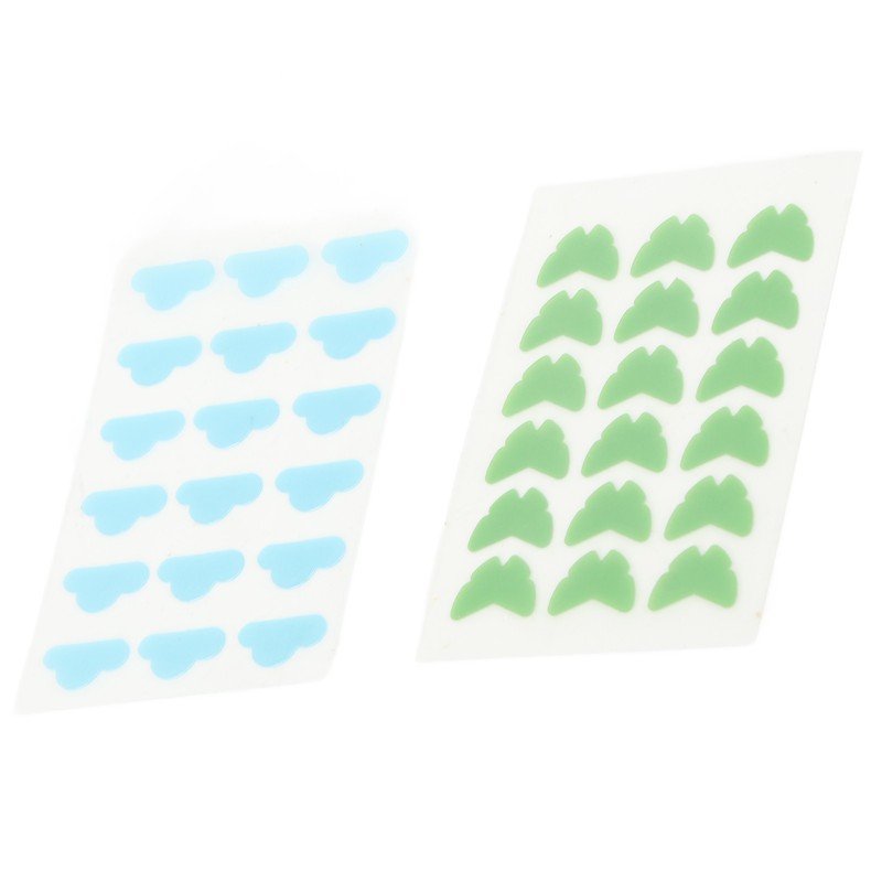 36Pcs Hydrocolloid Pimple Pads Cartoon Shape Cute Concealing Healing Pimple