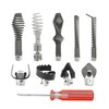 10-Piece Drain Snake Cutter and Auger Set Fits For RIDGID