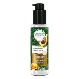 HERBAL ESSENCES Bio:Renew, Nutre Óleo Finalizador - aceite para cabello seco Nutre e Hidrata Pequi & Aguacate 95 ml