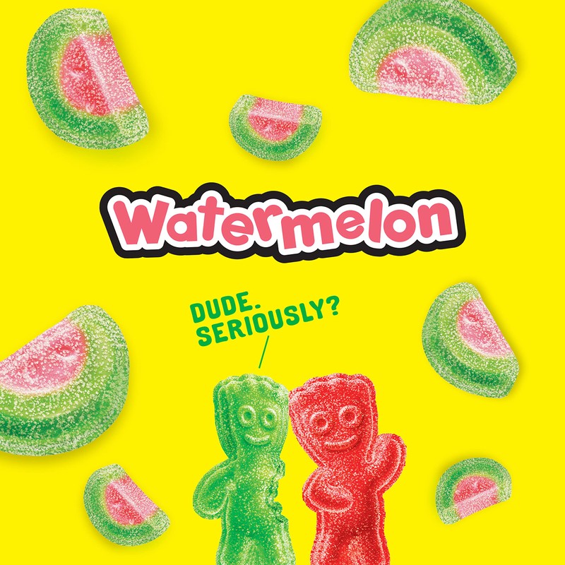 SOUR PATCH KIDS Watermelon Soft & Chewy Candy, Share Size,