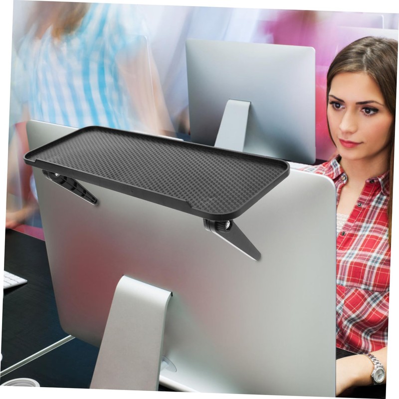 LABRIMP Foldable Computer Screen Saving Tv Cable Box Holder Modern