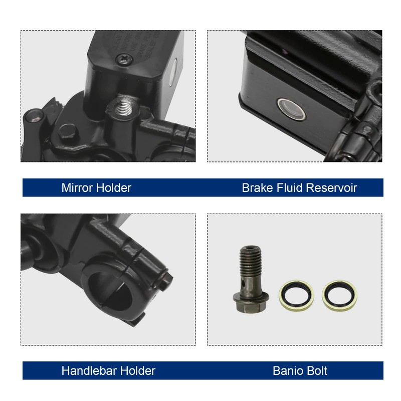 Aynaxcol Brake Master Cylinder Front Left Replacement for Can-Am Outlander