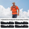 PMTFUMY 4 PCS Adjustable Backpack Chest Strap,Chest Belt for Backpack