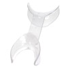 Plasdent EX-9004 Double Ended Cheek Retractors Size Large Clear in
