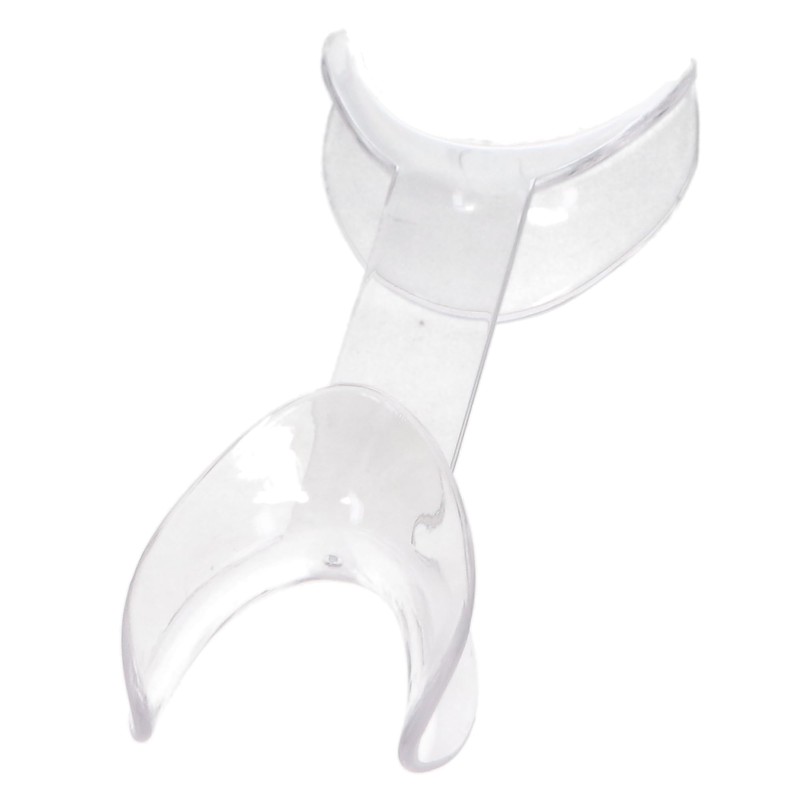 Plasdent EX-9004 Double Ended Cheek Retractors Size Large Clear in