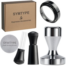 Kit de accesorios de expreso Tamper de 51 mm: juego de tamper de expreso, tamper para máquina de expreso, herramientas de café y expreso, herramientas de barista, kit de expreso, accesorios para