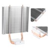Motherboard Northbridge Heatsink 2 Heat Pipe Chipset Cooling Fan Desktop