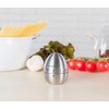 PEARL Kitchen Alarm Clock: Stainless Steel Egg Timer, 60 Minute