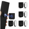 Magnetic Remote Control Holder Wall Mount, 4 Pcs Self-Adhesive Remote