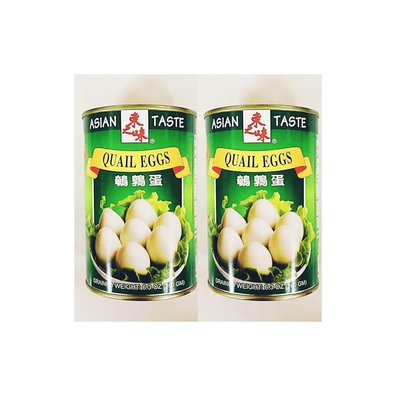 Quail Eggs, Canned, 15oz, 2 Cans