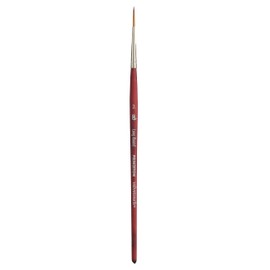 Princeton Velvetouch, Series 3950, Paint Brush for Acrylic, Oil and Watercolor, Long Round, 2