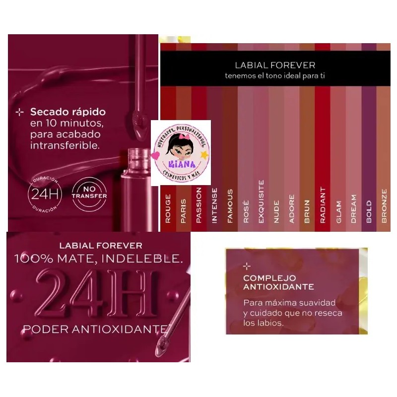 Labial Mate Forever L'bel