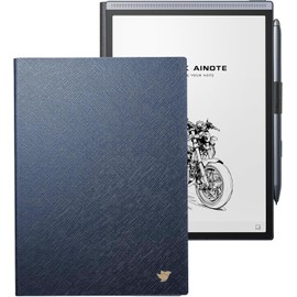 Blue Protective Folio Case for iFLYTEK 8.2" AINOTE Air 2 Note-Taking E-Ink Tablet (Blue Case)