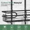 Lawhood-Mijin Shower Caddy Hanging, Over Head Shower Caddy Shower Storage