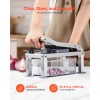 VEVOR Vegetable Chopper Mandoline Slicer All-in-1 Food Veggie Cutter 8