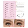 Bottom Lashes Bottom Eyelashes False Lower Lashes Fake Bottom Eyelashes