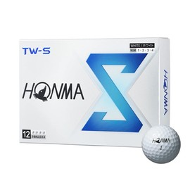 Honma Golf 2024 Honda TW-S Ball BT2403 White 1 Dozen (Pack of 12)