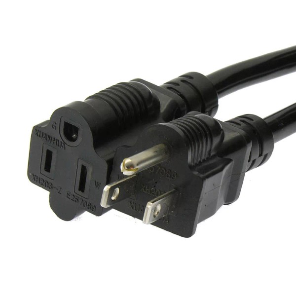 My Cable Mart 25ft Standard Power Extension Cord (NEMA 5-15P