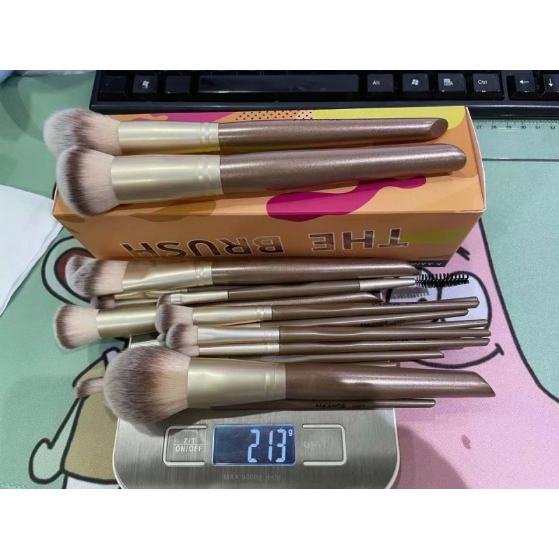 Maange Juegos De Pinceles De Maquillaje De 18 Piezas Con