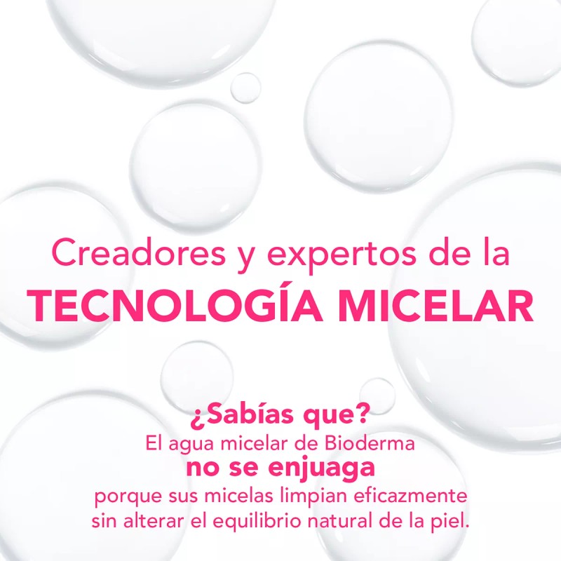 Bioderma Sensibio H2o, Agua Micelar Dermatológica, 100 Ml