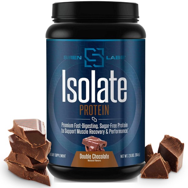 SIRENLABS Siren Labs Isolate Premium Whey Protein Powder Keto Isolate