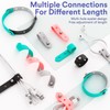 ELFRhino Silicone Cable Ties(12Pcs), Reusable Cord Organizer, Adjustable Cable Straps