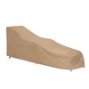 Protective Covers Weatherproof Single Chaise Lounge Cover, Tan - 1160-TN