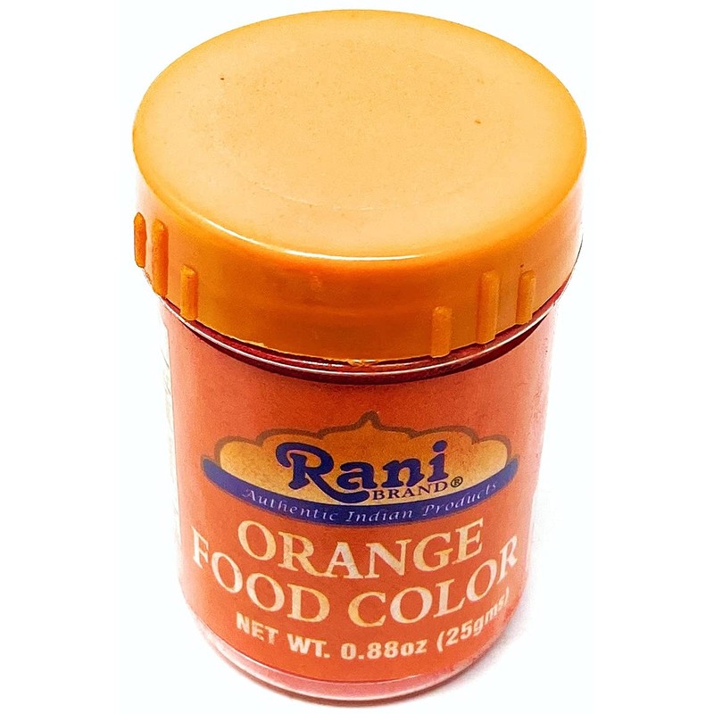 Rani Orange Food Color Indian 25gm (0.88oz) ~ Vegan