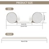 Double Under Door Draught Excluder, Draft Excluder for Doors, Adjustable