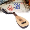 Mini Lute Pipa Model, Musical Instrument Wooden Photo Prop, Chinese