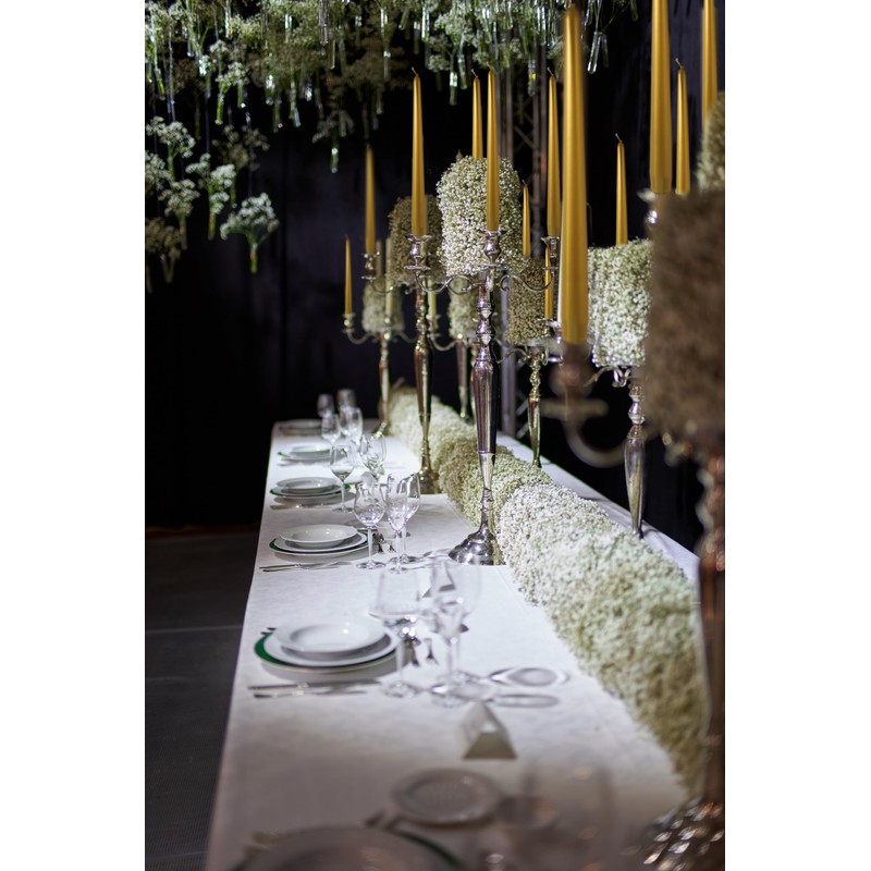 CERERIA di Giorgio risthò Lacquer Cone, Wax Candles, Gold, 2.2