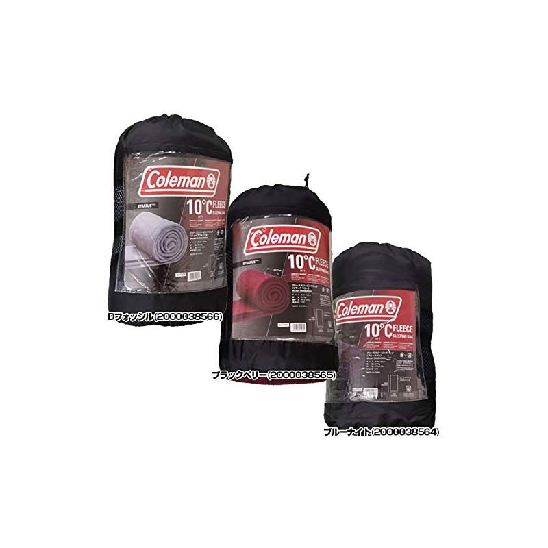 Coleman Coleman Fleece Sleeping Bag Envelope Type (Red)