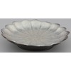 Arita Ware 465953 Toetsu Kiln Chrysanthemum Shaped Salt Dish, Silver