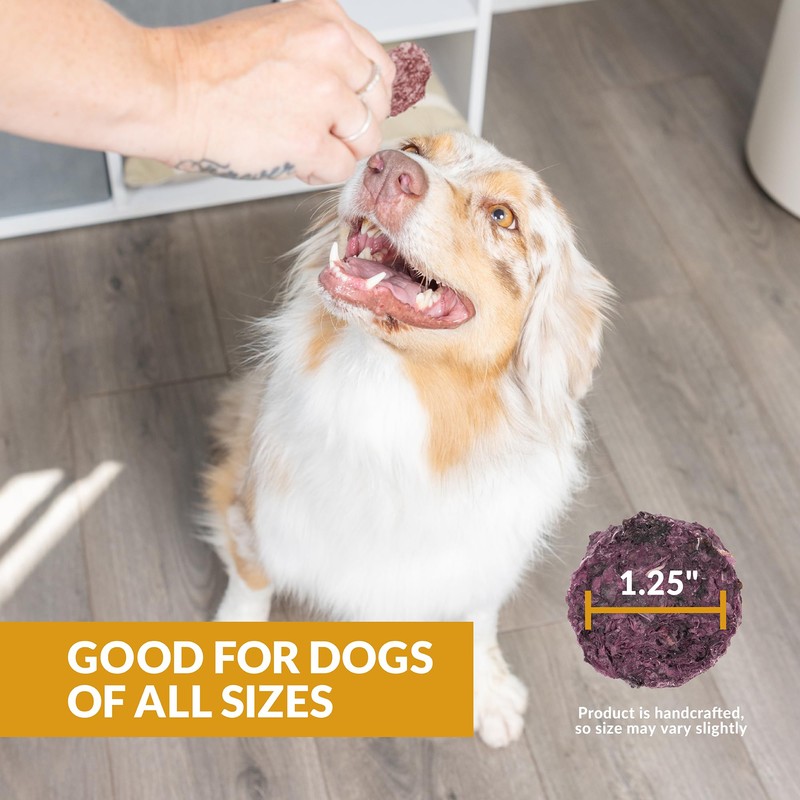 Wild Eats Cod Skins Dog Treat Superfood Medallions 3oz -