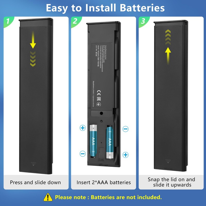 Voice Replacement-Remote-Control for Sony-Bravia-TVs，for All Sony 4K UHD LED LCD