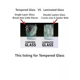 Tempered Driver Left Side Front Door Window Door Glass Compatible with Dodge Dodge Ram 1500 2009-2018 &1500 Classic 2019-2024 & 2500 3500 2010-2025 & 3500Cab/Chs 4500 5500 2011-2025 4-Door Models
