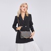 Miss Lulu Women's Clutch Elegant Envelope Evening Bag with Chain