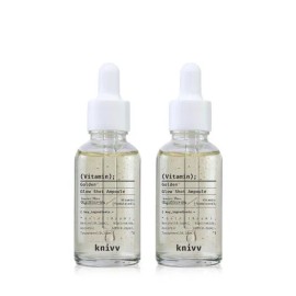 Kniv [Knib] Vitamin Golden Glow Shot Ampoule 30ml 1+1 / [크니브] 비타민 골든 글로우 샷 앰플 30ml 1+1