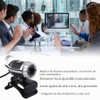 Cámara Web HD con Microfono, Webcam de Conferencia USB con