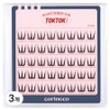 Corinco Toktokhara No Glue Eyelashes, Muse, 3 pcs / 코링코 톡톡하라 노글루 속눈썹, 뮤즈, 3개