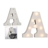 Out of the Blue 57/6074 - Holz Buchstabe "A" beleuchtet