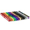3Pcs Purple Aluminum Engine Spark Plug Wire Separator Divider Organizer